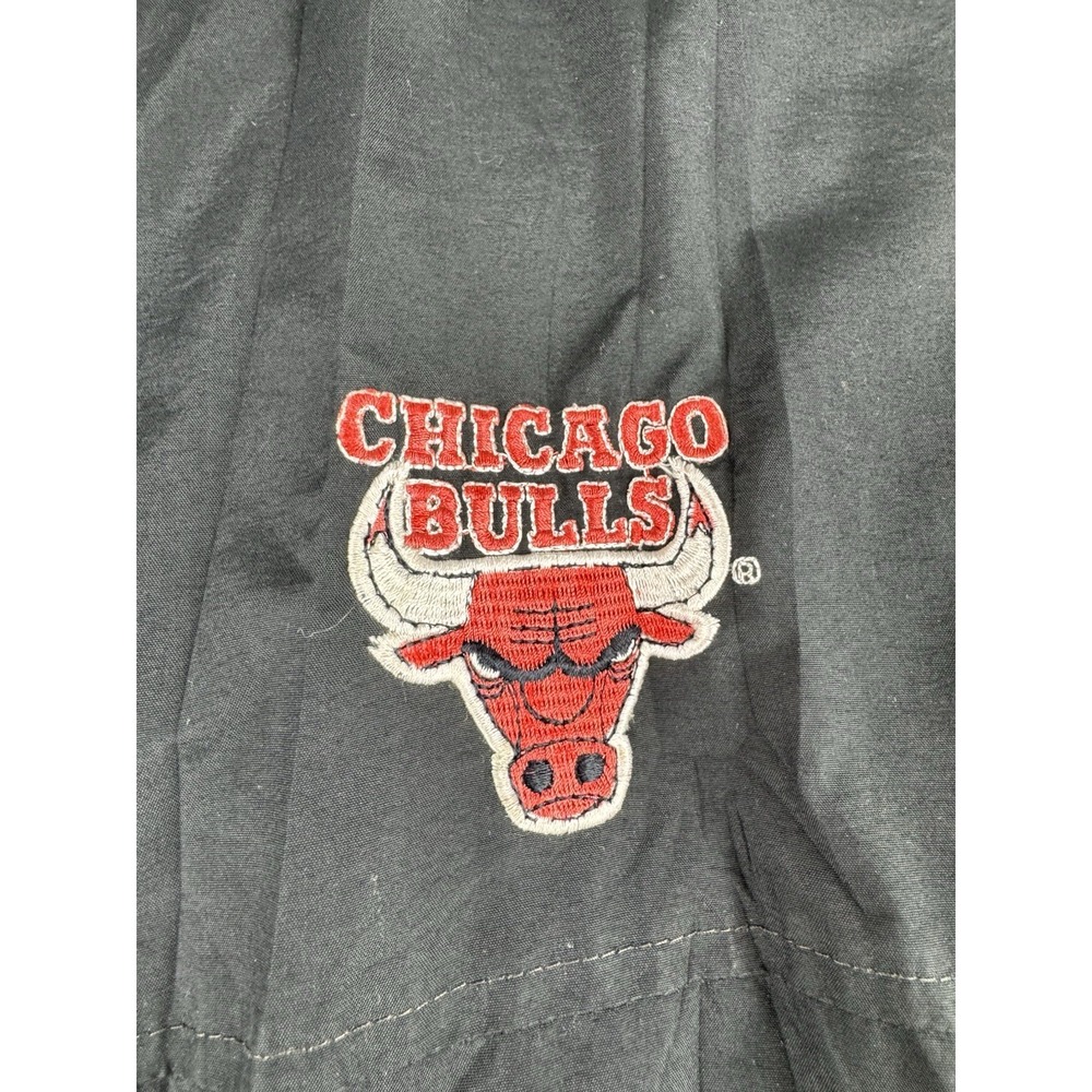 Vtg 1990's Chicago Bulls Starter Jacket Parka NBA Michael Jordan Men 2XL Read - Picture 12 of 13